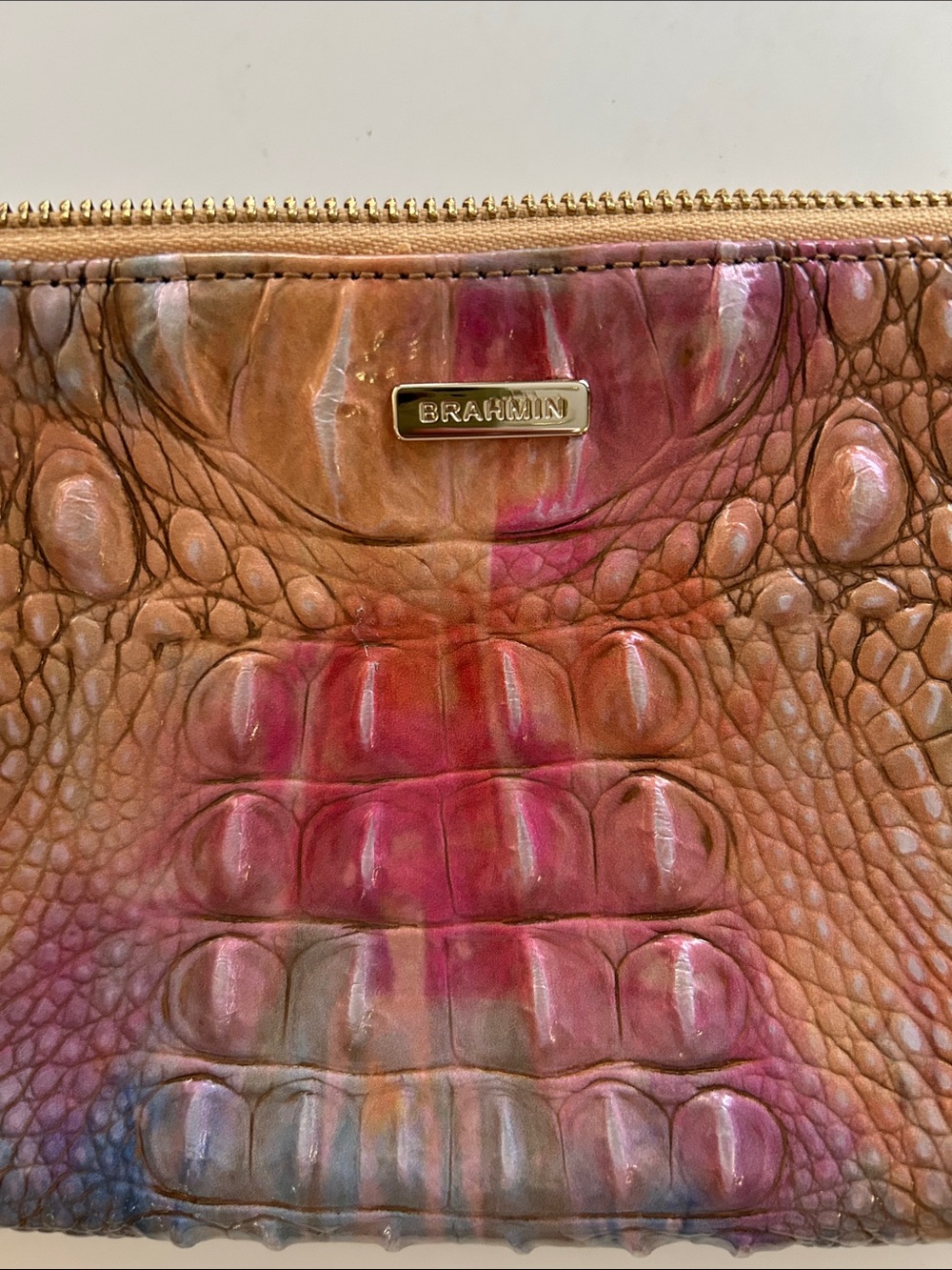 Brahmin Daisy Clutch Wristlet - Picture 2 of 9